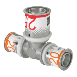 UPONOR 1070571 Uponor S-Press PLUS T-Stück reduziert 20-25-20  Verpackungseinheit:1ST