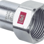 VIEGA 559 144 Viega Prestabo-Einsteckstück Stahl unlegiert, verzinkt, Modell 1112.1 d: 18 Rp: ½ 1112,1 Verpackungseinheit:1ST
