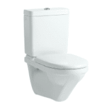 LAUFEN H8205450000001 Laufen MODERNA R 820545 Wand-WC-Kombination Tiefspüler  Sanitärkeramik weiß 670x360x410  Verpackungseinheit:1ST