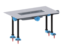 e4547bc1-7223-4d85-a6d4-fdb6e40de50c HUTTERER & LECHNER HL53KF HL53KF - InFloor Duschrinne: Ablaufkörper waagrecht, flach, DN40 53KF Verpackungseinheit:1ST – Bild 1
