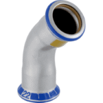 GEBERIT 34193 GE Mapress Edelstahl Gas Bogen 45 Gr. d35mm  Verpackungseinheit:1ST