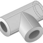 KE KELIT 2580101 KE KELIT KE36 KELEN PP-RCT T-Stück im Durchgang reduziert 20/25/20 KE36 Verpackungseinheit:1ST