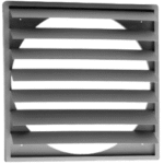 ALVA ALPER.160W ALVA Verschlussklappe selbsttätig für DN160, Farbe grau  Verpackungseinheit:1ST