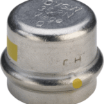 VIEGA 487 256 Viega Sanpress Inox G-Kappe mit SC-Contur Stahl nichtrostend, Modell 0256 d: 22 0256 Verpackungseinheit:1ST