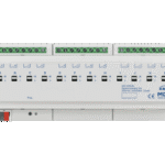MDT AKI-1216.04 KNX Schaltaktor 12fach C-Last 16/20A REG  Verpackungseinheit:1ST