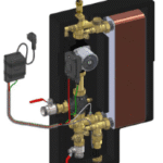 ALVA ALGFRIWA65 ALVA Frischwasserstation 65/35 l/min Puffer 60/50C m. HE-Pumpe  Verpackungseinheit:1ST