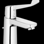 ALVA AQARBEWTK.1 ALVA Bela 1.0 Waschtischarmatur mit Klinikhebel u. Ablaufgarnitur, Chrom  Verpackungseinheit:1ST