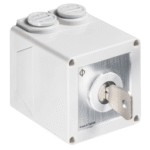 KRAUS&NAIMER 70009154 Aussch.3p.AP IP40,Schlüssel 0+1 abziehb. Ith=20A, P=5,5 kW(AC3,400V AC),2x2,5 mm² CA10.A202*A-V750.PNL1 Verpackungseinheit:1ST