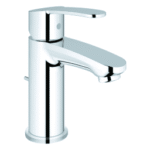 GROHE 23 037 002 GROHE Einhand-Waschtischbatterie Eurostyle Cosmopolitan 23037_2, S-Size, Einlochmontage, Zugstangen-Ablaufgarnitur 1 1/4'', chrom 23037_2 Verpackungseinheit:1ST