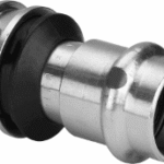 VIEGA 646 721 Viega Raxofix-Übergangsstück mit SC-Contur Siliziumbronze, Modell 5313P d1: 20 d2: 15 5313P Verpackungseinheit:1ST