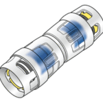 KE KELIT 730600EE0 KE KELIT KWP410X KELOX-PROTEC CLIX PPSU Kupplung 25/25 KWP410X Verpackungseinheit:1ST