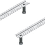 ALVA AQBWERWF1 ALVA Era Wannenfüsse f. Acrylwannen VB: 12-19,5cm  Verpackungseinheit:1ST