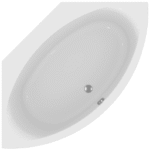 ALVA AQEW140 ALVA Una Acryl Wanne Eck-Duo ohne Ecke, 140x140cm, Weiß ohne Füße  Verpackungseinheit:1ST