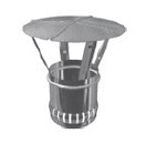 SCHIEDEL 133787 Regenhaube m. Sicherungsseil u. Seilkausche 130  Verpackungseinheit:1ST