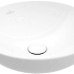 VILLEROY&BOCH 4A450101 Villeroy & Boch Aufsatzwaschbecken Loop & Friends 4A4501, 380 x 380 mm, Rund, ohne Überlauf, Weiß Alpin 4A4501 Verpackungseinheit:1ST