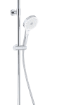 ALVA AQARSPDST2.1 ALVA Spa Duschsystem m. Teleskop- stange, Ora 1.0 Thermostat, Chrom  Verpackungseinheit:1ST