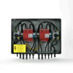 ALVA GAK-2MP-2I1O-T12-TS-MC4 PV-Anschlußbox 2 MPPT, 2IN/1OUT pro MPPT, ÜSS Typ I/II, Trennschalter, MC4  Verpackungseinheit:1ST