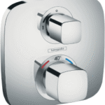 HANSGROHE 15707000 hansgrohe Ecostat E Thermostat Unterputz für 1 Verbraucher, Chrom 15707XXX Verpackungseinheit:1ST