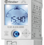 FINDER 12.81.8.230.0000 Astro-Schaltuhr 1 Kanal Joystick und APP Übertragung via NFC fähige Handys  Verpackungseinheit:1ST