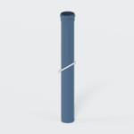 POLOPLAST 02056 POLO-KAL NG Steckmuffenrohr DN 125/3000  Verpackungseinheit:1ST