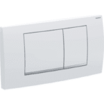 GEBERIT 115.899.JQ.1 GE Betaetigungspl. Twinline30 2-Mengen mattchrom/glanzchrom/mattchrom  Verpackungseinheit:1ST