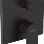 HANSGROHE 71468670 hansgrohe Vernis Shape Einhebel-Wannenmischer Unterputz für iBox universal, Mattschwarz 71468XXX Verpackungseinheit:1ST