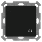 MDT SCN-RTR55O06.01 KNX Objektregler 55, Schwarz matt  Verpackungseinheit:1ST