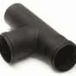 ALVA AL4022012 ALVA Pelletofen T-Anschlussstück mit Silikondichtung, Ø80mm  Verpackungseinheit:1ST