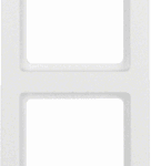 BERKER 10126089 Rahmen 2fach Q.1 polarweiß, samt  Verpackungseinheit:1ST