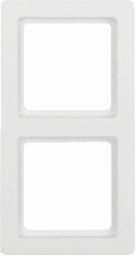 f1e1f144-5f71-4762-97d3-ea18d2a0d195 BERKER 10126089 Rahmen 2fach Q.1 polarweiß, samt Verpackungseinheit:1ST – Bild 1