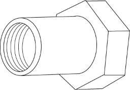 f1e4d6b4-d232-4eca-b579-54f354542bf8 TA 52 759-040 IMI TA Anschlusskupplung IG, R 1 1/2" zu KTH, Duschabtrennung 516, DKH 512, K 512 Verpackungseinheit:1ST – Bild 1