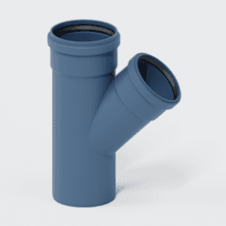 f280ff55-e35d-4905-9d5d-86b8327494d8 POLOPLAST 02236 POLO-KAL NG Abzweig DN 125/110/45 Verpackungseinheit:1ST – Bild 1