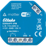 ELTAKO 30064021 Stromstoß-Schaltrelais mit IP, Matter üb er Wi-Fi, optional EnOcean, 1 Schließer ESR64PF-IPM Verpackungseinheit:1ST