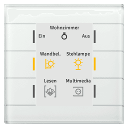 f553dbd8-3fa3-4e65-85b3-627f123eb566 MDT BE-GT20W.02 Glastaster II Smart mit Farbdisplay weiß Verpackungseinheit:1ST – Bild 1