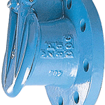 ALVA AT404-50 ALVA Klappenverschl.m.Flanschanschl. Fig.404 epoxidbesch.PN 16 DN  50 mm  Verpackungseinheit:1ST