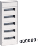 HAGER VA60CN Kleinv.,volta,APV,5x12PLE,IP30  Verpackungseinheit:1ST