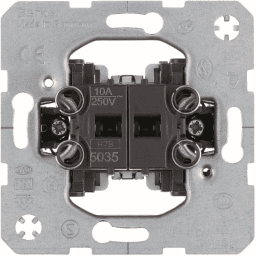 f7ceba6e-1706-404d-a2e8-a5e69ea0bc2e BERKER 5035 Serientaster 2 Schließer mit gemeinsamer Eingangsklemme Verpackungseinheit:1ST – Bild 1