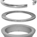 FISCHER GEORG FITTINGS 775958957 Primofit Dichtsatz FKM 2 (o.d.=57mm) schwarz  Verpackungseinheit:1ST