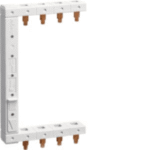 HAGER KCF663L Phasenschiene 3+N 2-reih.links vertikal  Verpackungseinheit:8ST