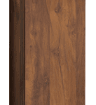 ALVA AQMSW ALVA Una Mittelschrank mit 1 Tür 35x86,2x32,3cm, Weiß  Verpackungseinheit:1ST