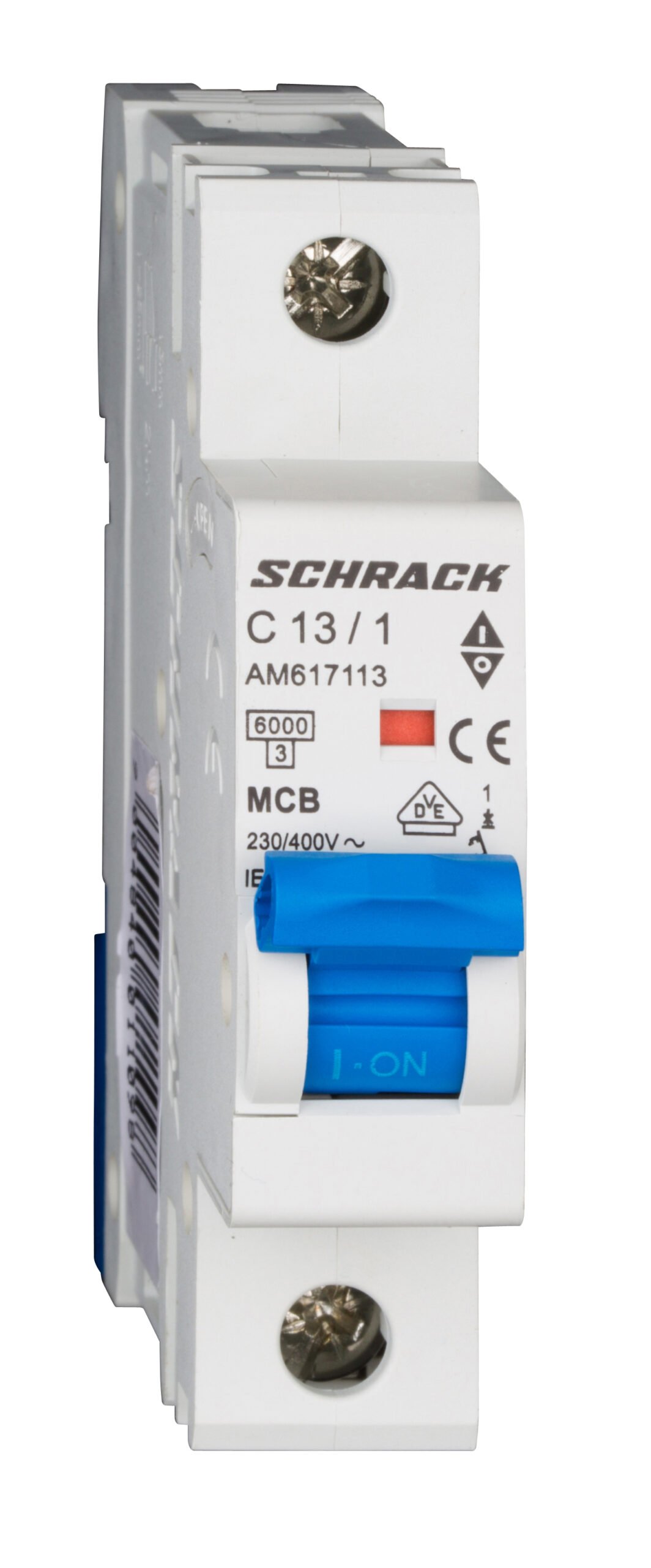 f_am617113- AM617113-- Leitungsschutzschalter AMPARO 6kA, C 13A, 1-polig<br><u>Verkaufseinheit: 1Stk</u> – Bild 1