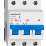 AM617313-- Leitungsschutzschalter AMPARO 6kA, C 13A, 3-polig<br><u>Verkaufseinheit: 1Stk</u>