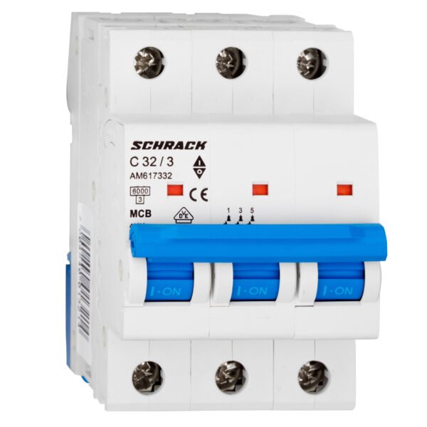 AM617332-- Leitungsschutzschalter AMPARO 6kA, C 32A, 3-polig<br><u>Verkaufseinheit: 1Stk</u>