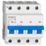 AM617820-- Leitungsschutzschalter AMPARO 6kA, C 20A, 3+N<br><u>Verkaufseinheit: 1Stk</u>