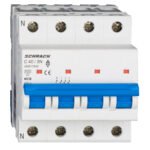 AM617840-- Leitungsschutzschalter AMPARO 6kA, C 40A, 3+N<br><u>Verkaufseinheit: 1Stk</u>