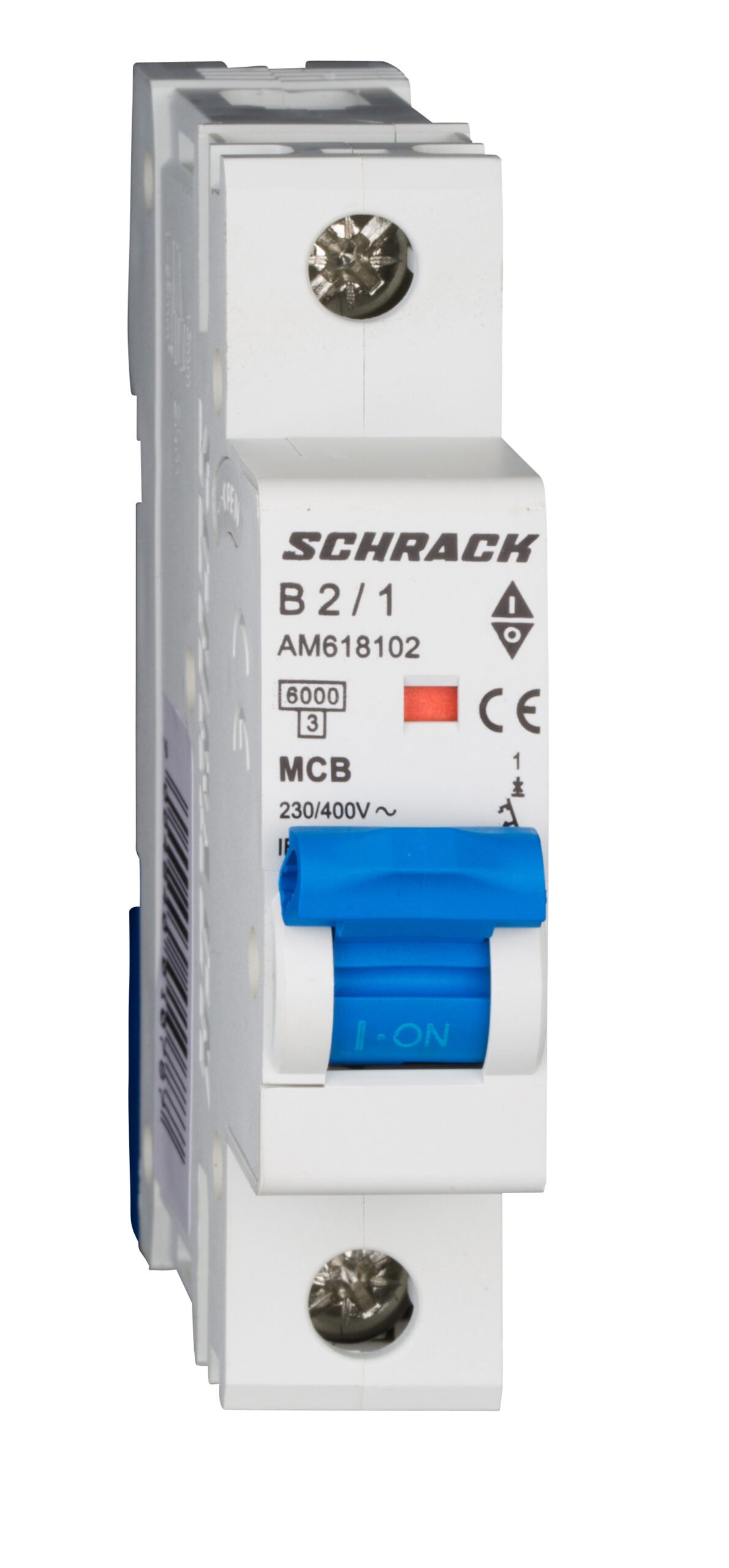 f_am618102- AM618102-- Leitungsschutzschalter AMPARO 6kA, B 2A, 1-polig<br><u>Verkaufseinheit: 1Stk</u> – Bild 1