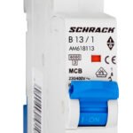 AM618113-- Leitungsschutzschalter AMPARO 6kA, B 13A, 1-polig<br><u>Verkaufseinheit: 1Stk</u>