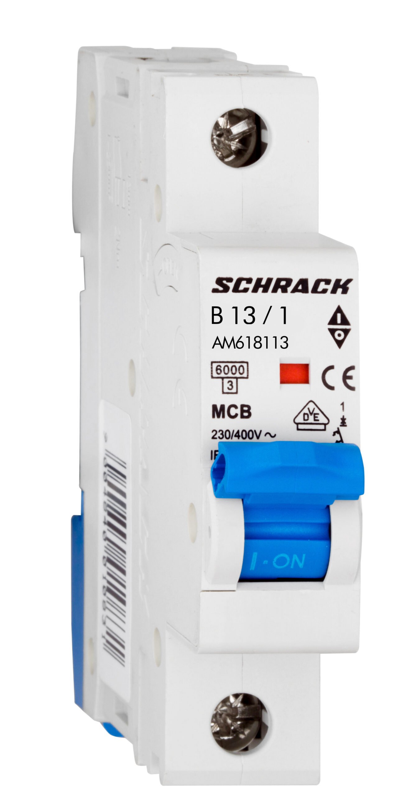 f_am618113- AM618113-- Leitungsschutzschalter AMPARO 6kA, B 13A, 1-polig<br><u>Verkaufseinheit: 1Stk</u> – Bild 1
