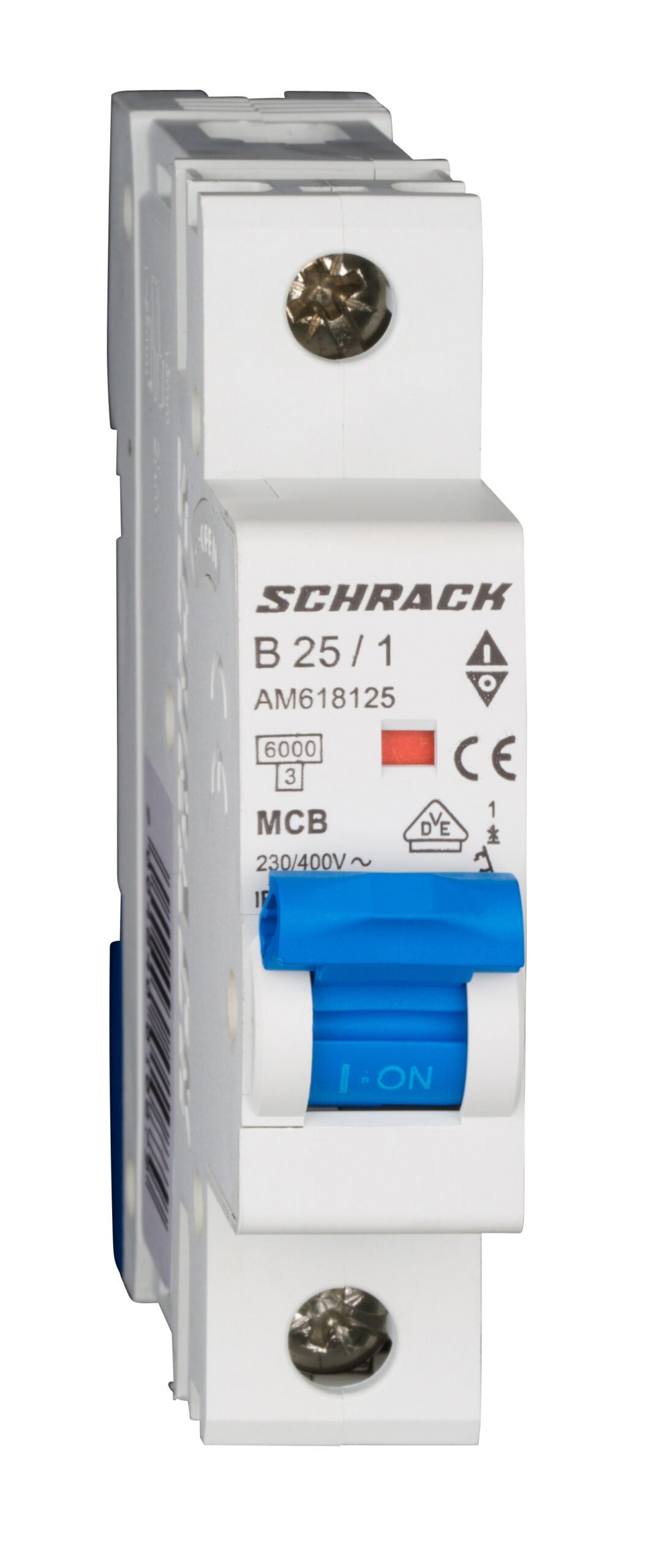 f_am618125- AM618125-- Leitungsschutzschalter AMPARO 6kA, B 25A, 1-polig<br><u>Verkaufseinheit: 1Stk</u> – Bild 1