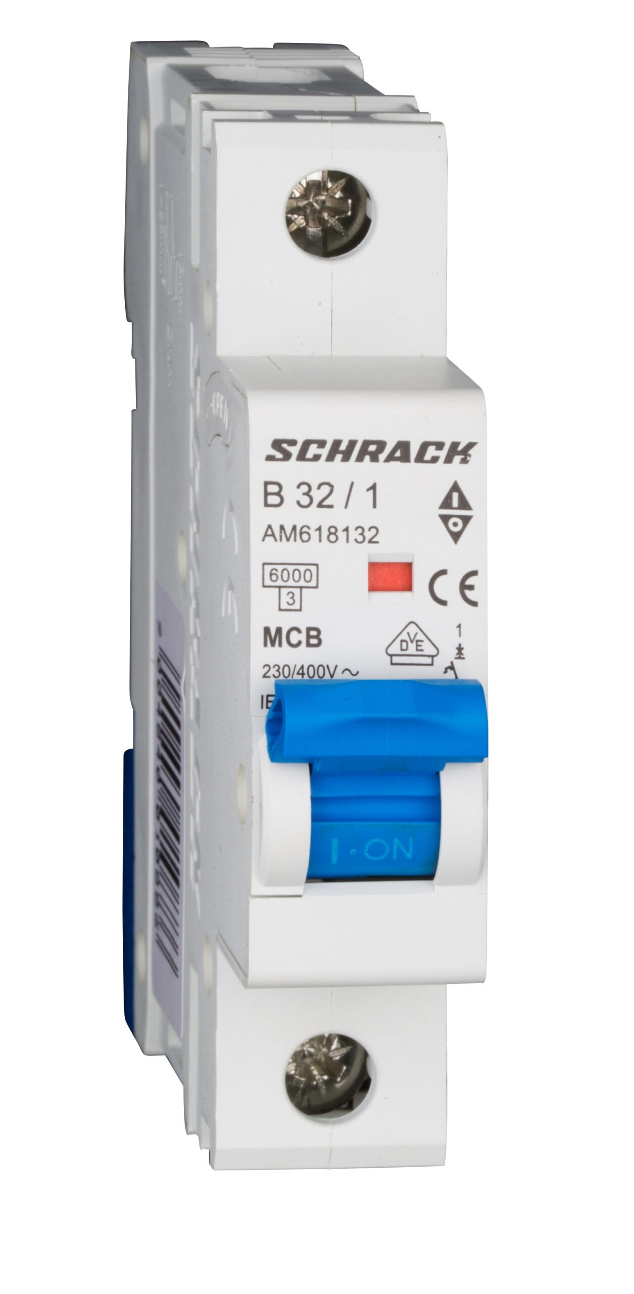 f_am618132- AM618132-- Leitungsschutzschalter AMPARO 6kA, B 32A, 1-polig<br><u>Verkaufseinheit: 1Stk</u> – Bild 1